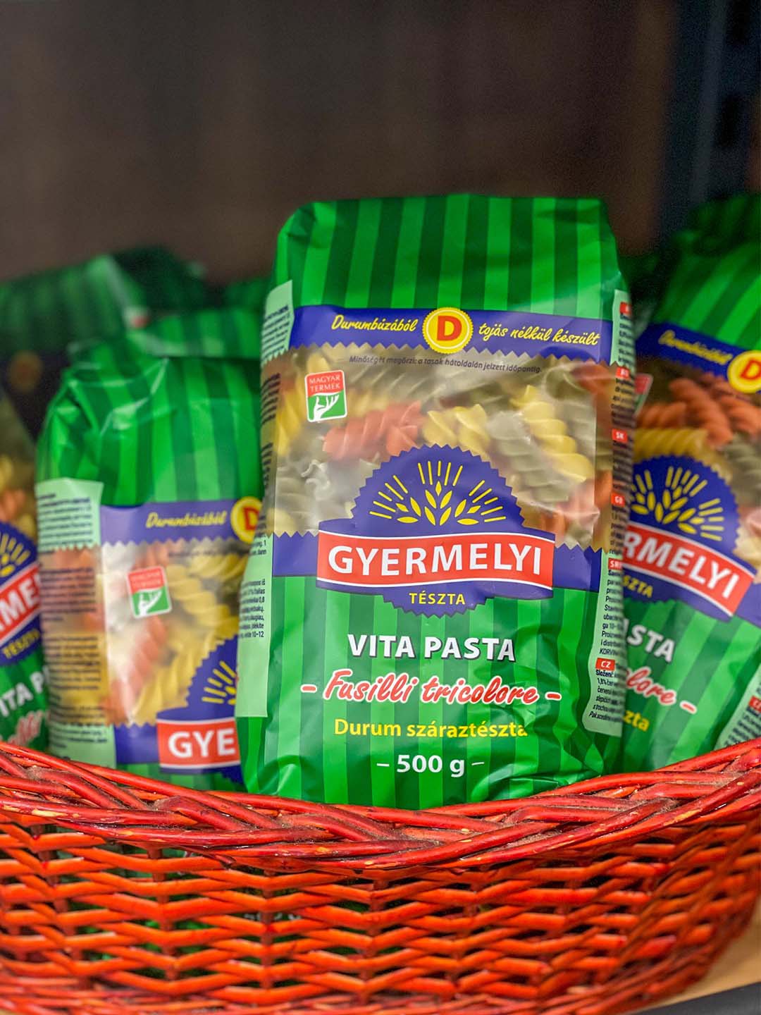 Vita pasta fusilli – makaron w trzech barwach - Image 1