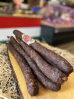 Mangalica kolbasz csipos Tisza Tavi – pikantna kiełbasa mangalicowa z Węgier